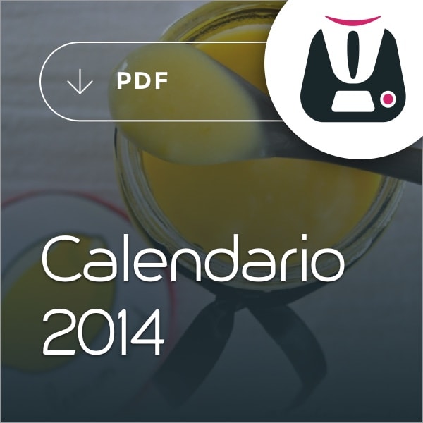Copertina Calendario Ricette Bimby 2014