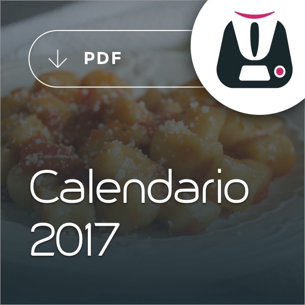 Copertina Calendario Ricette Bimby 2017