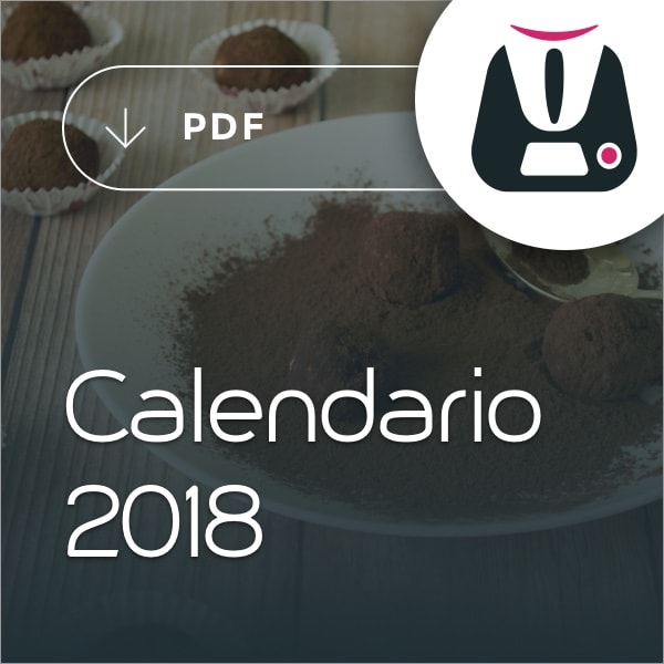 Copertina Calendario Ricette Bimby 2018