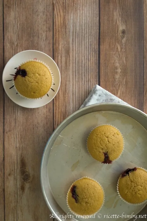 Muffin alla marmellata bimby