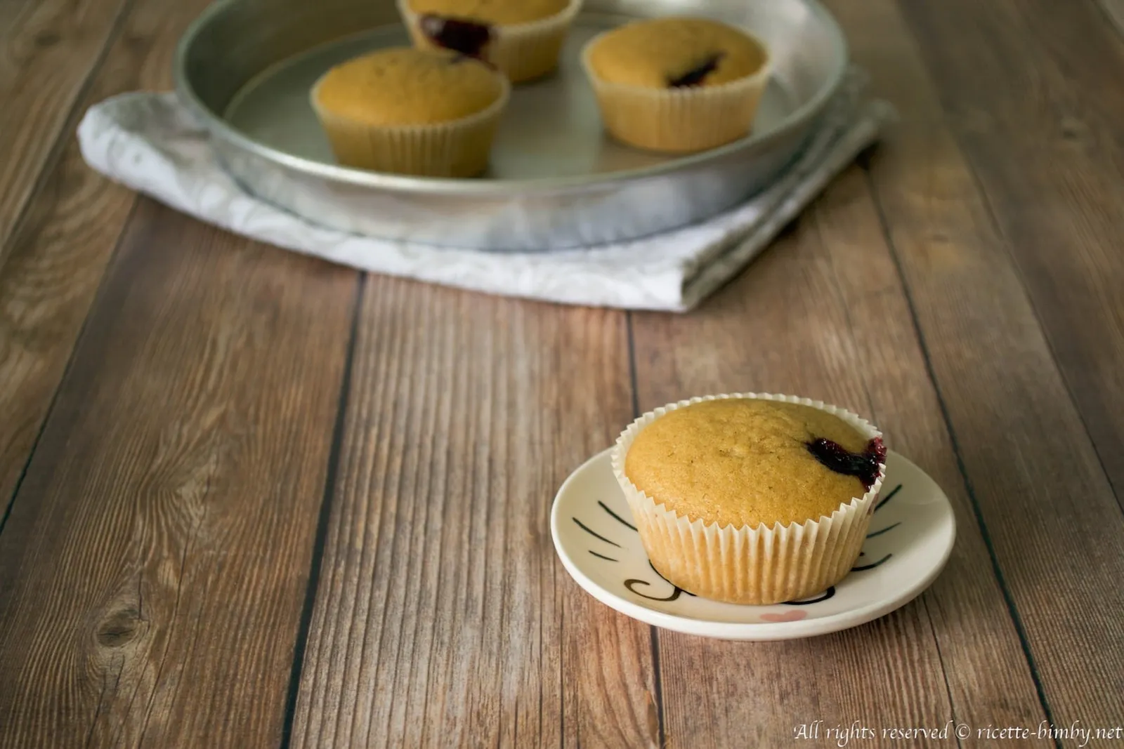 Muffin alla marmellata Bimby