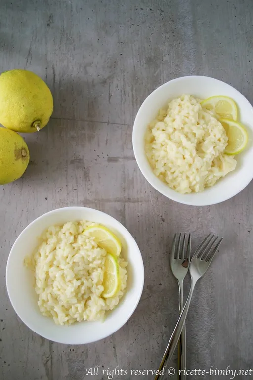 Risotto al limone bimby