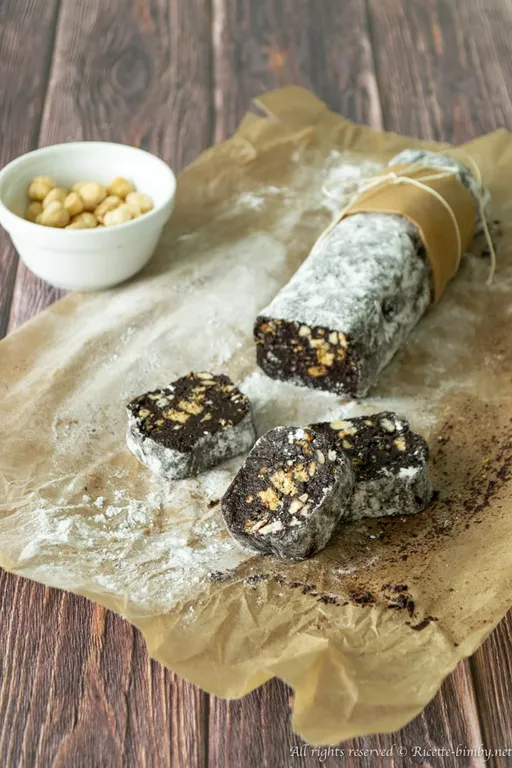 Salame di cioccolato bimby