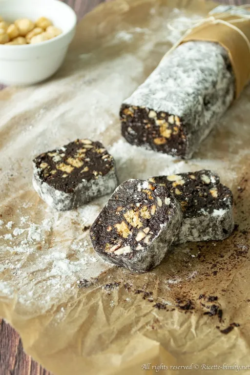 Salame di cioccolato bimby