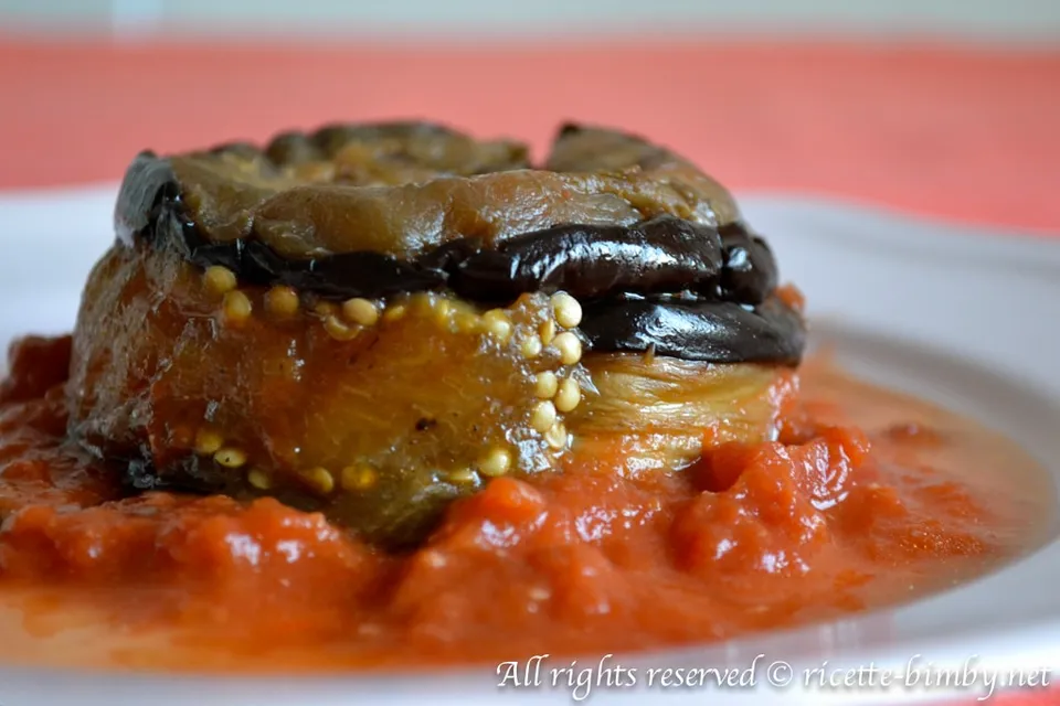 Timballini di melanzane Bimby