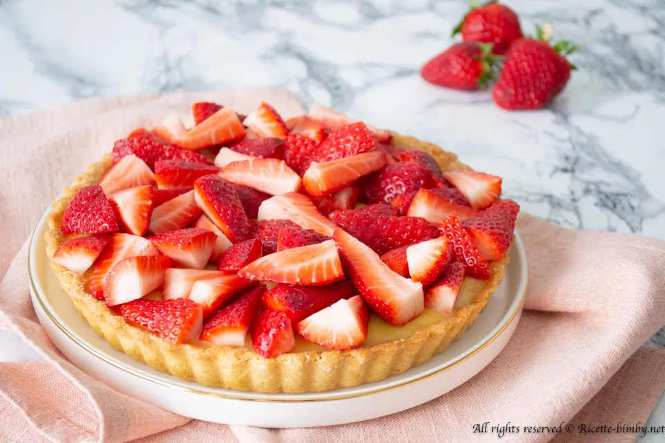 Crostata alle fragole Bimby