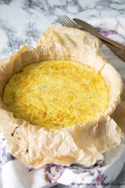 Frittata tonno e cipolle bimby
