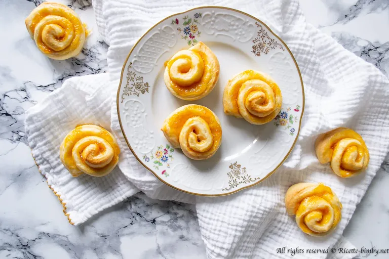 Girelle alla marmellata Bimby