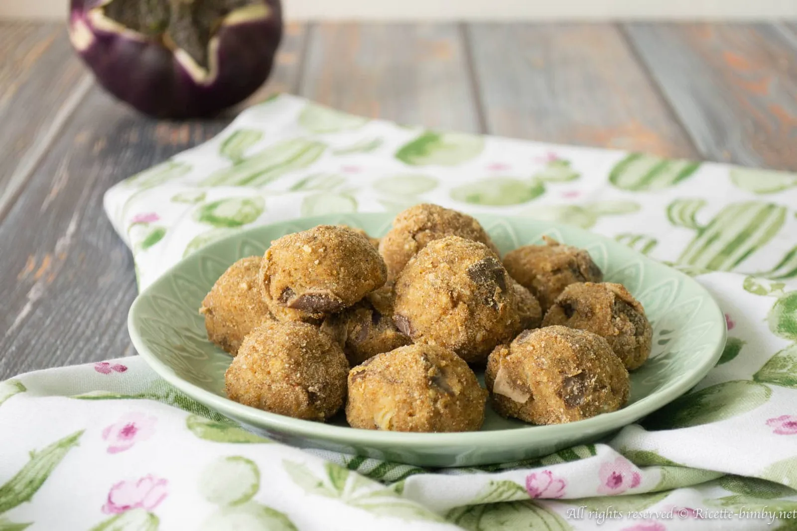 Polpette di melanzane Bimby