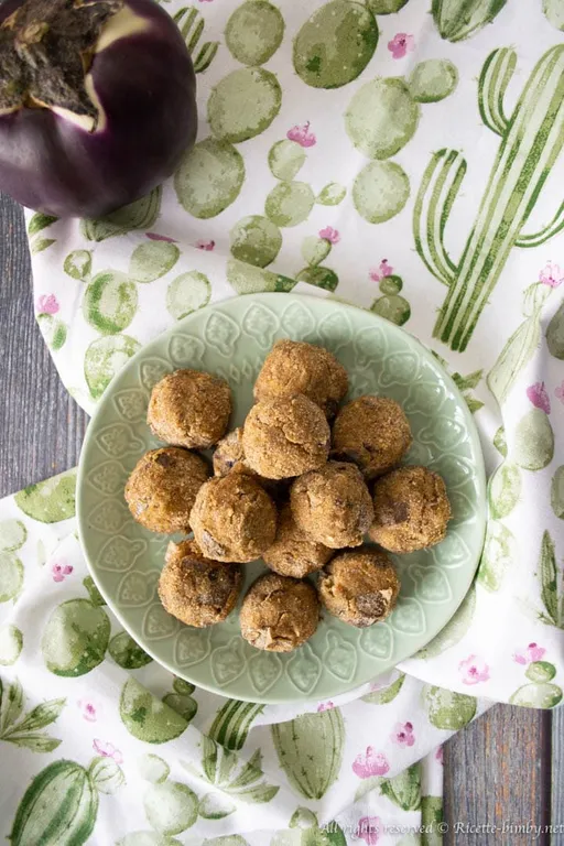 Polpette di melanzane bimby