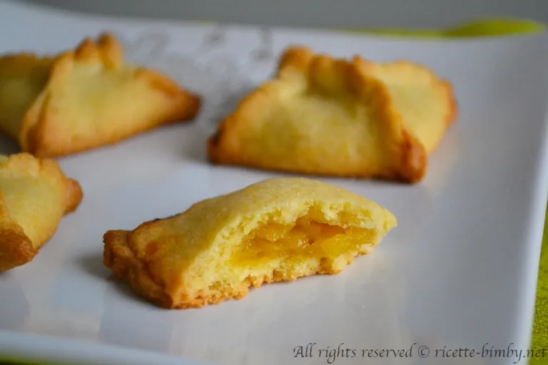 Fagottini di frolla al limone Bimby