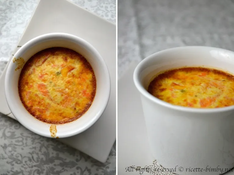 Flan di pomodori bimby