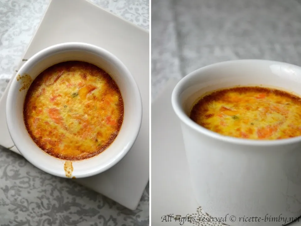 Flan di pomodori bimby