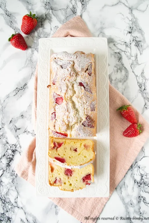 Plumcake alle fragole bimby