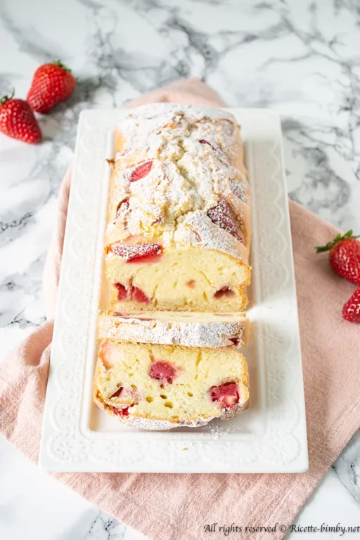 Plumcake alle fragole bimby