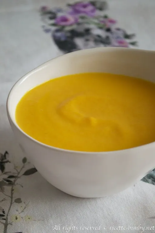 Vellutata di zucca e porri bimby