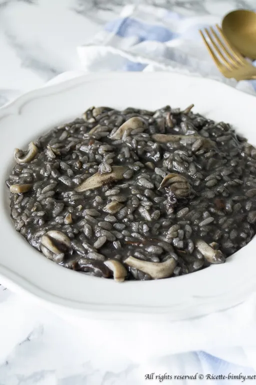 Risotto al nero di seppia bimby
