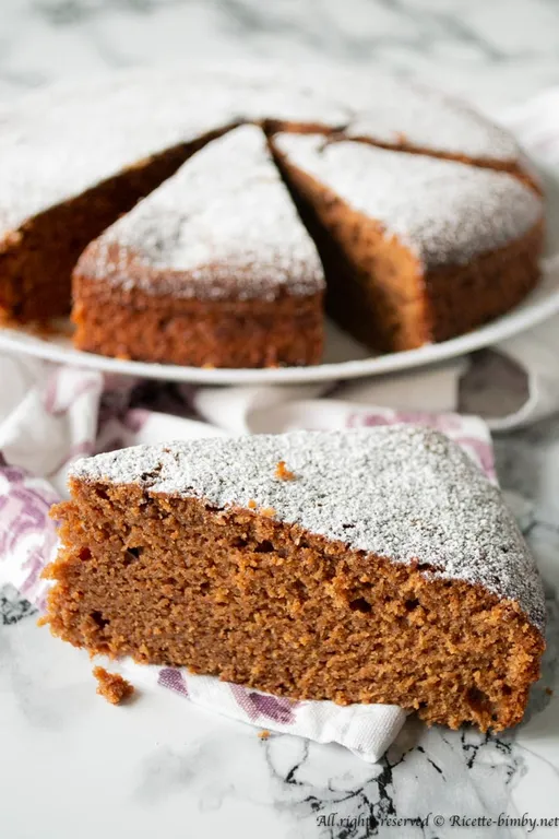 Torta arancia e cioccolato bimby