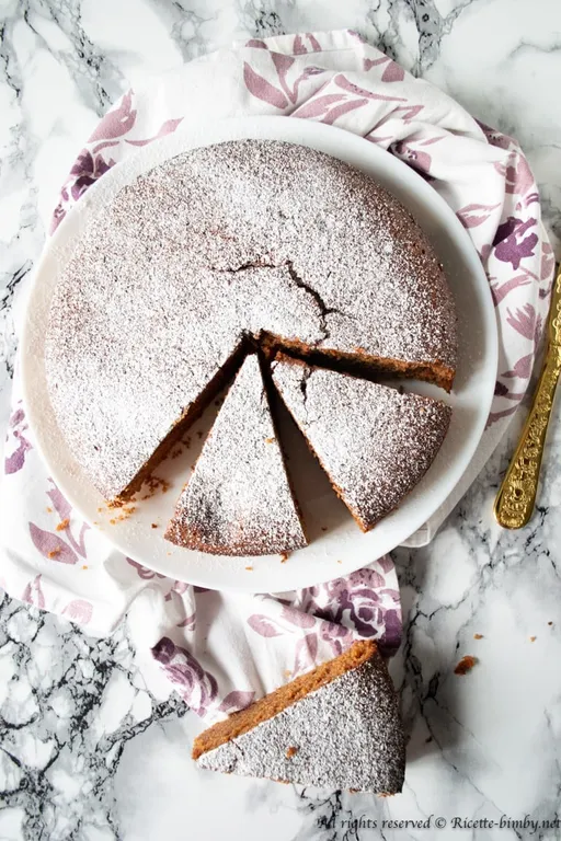 Torta arancia e cioccolato bimby