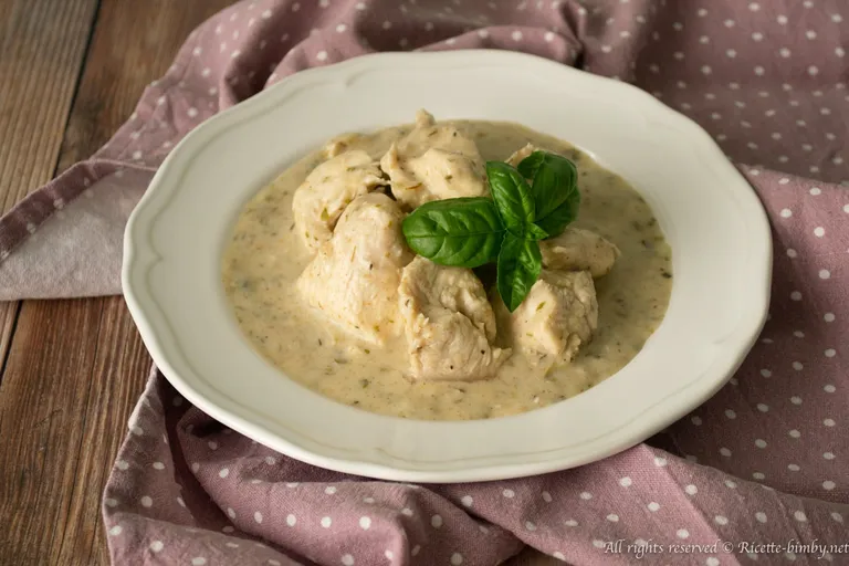 Spezzatino di pollo alle erbe Bimby