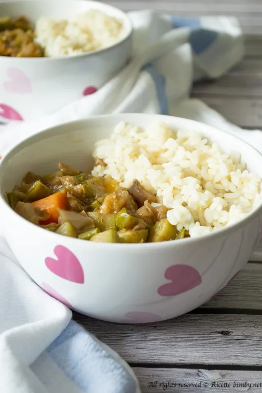 Curry di verdure bimby