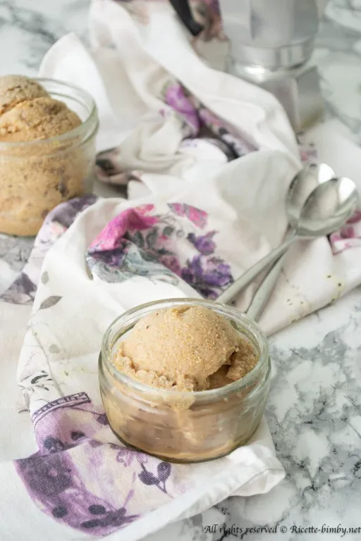 Gelato al caffè senza uova bimby