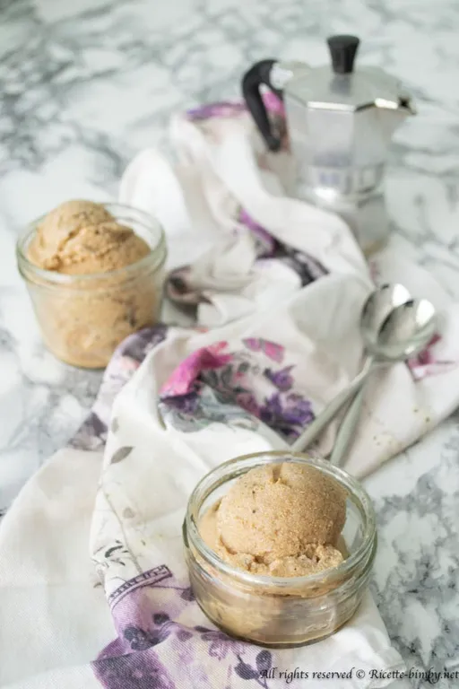 Gelato al caffè senza uova bimby