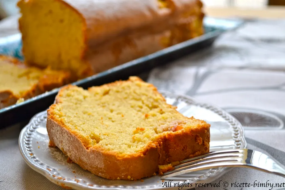 Plumcake alle pesche Bimby