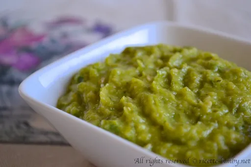 Purè di zucchine e menta bimby