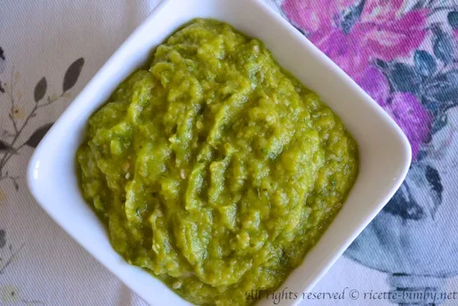 Purè di zucchine e menta bimby