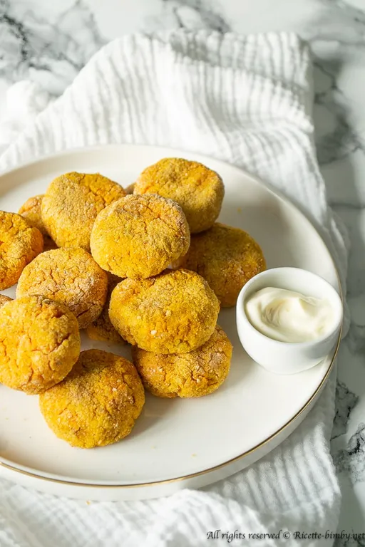 Polpette di zucca e ceci bimby