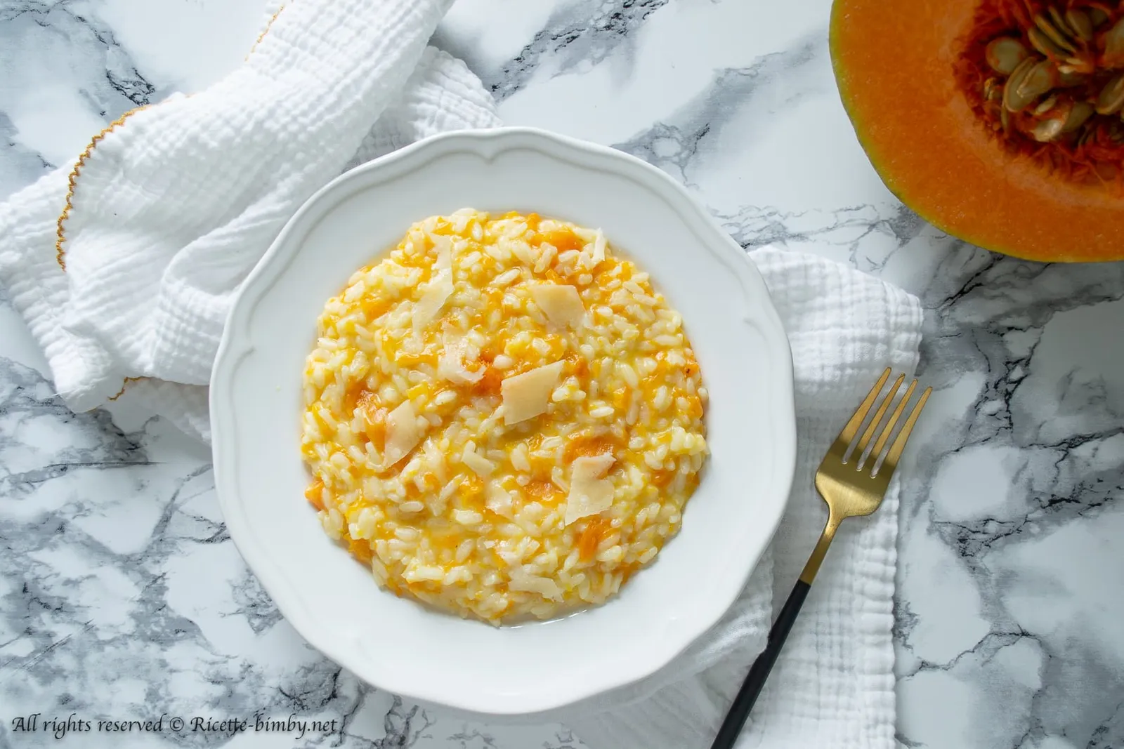 Risotto alla zucca Bimby