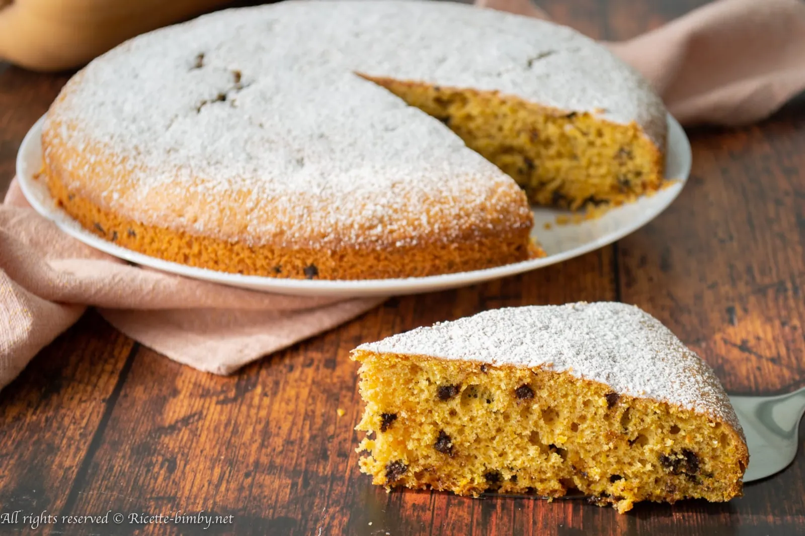 Torta alla zucca Bimby