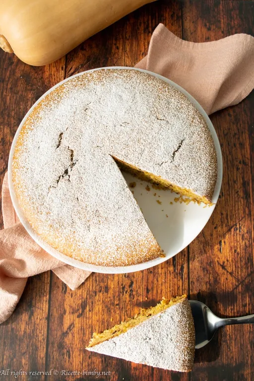 Torta alla zucca bimby