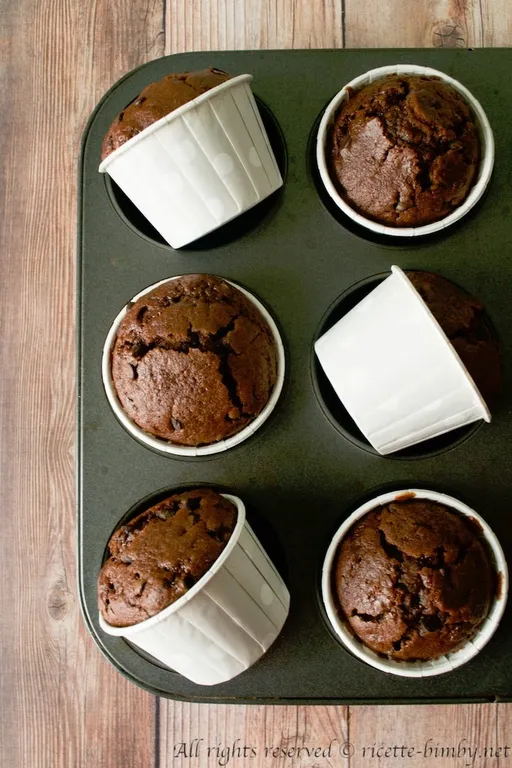 Muffin al cioccolato bimby