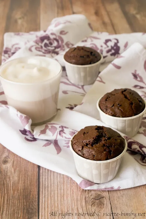 Muffin al cioccolato bimby