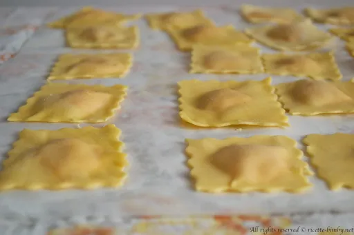 Ravioli alla zucca bimby