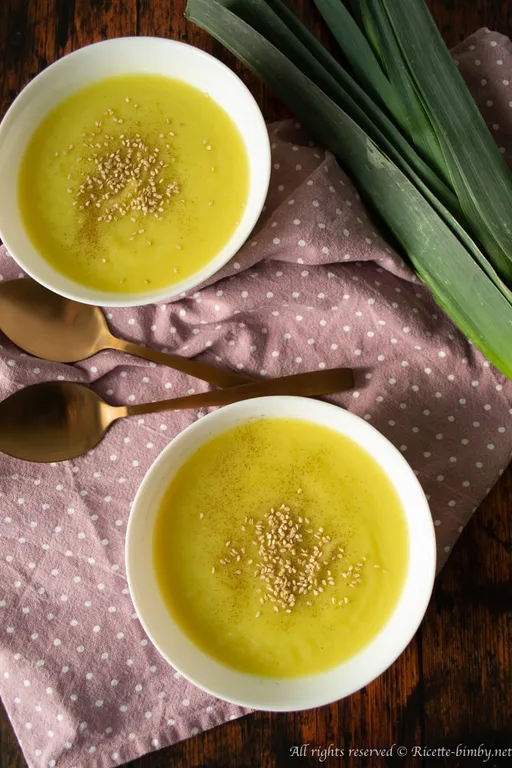 Vellutata di porri bimby