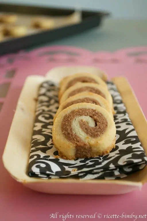 Biscotti a spirale alla nocciola bimby