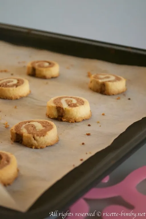 Biscotti a spirale alla nocciola bimby