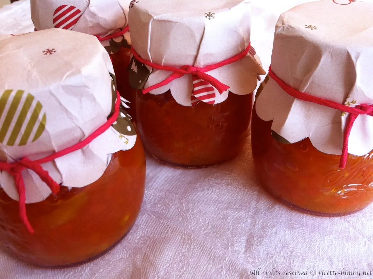 Confettura di carote alle mandorle Bimby