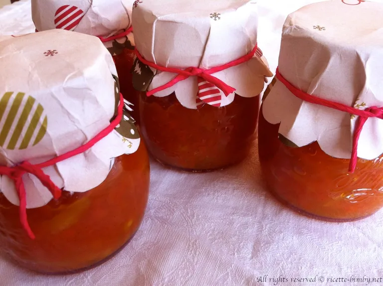 Confettura di carote alle mandorle Bimby