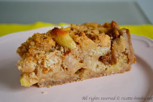 Torta di pane e mele bimby