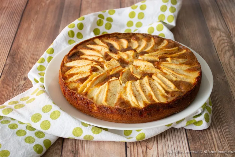 Torta di mele senza glutine Bimby