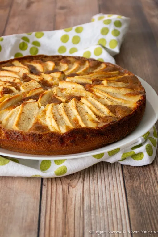 Torta di mele senza glutine bimby