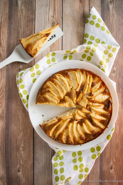 Torta di mele senza glutine bimby