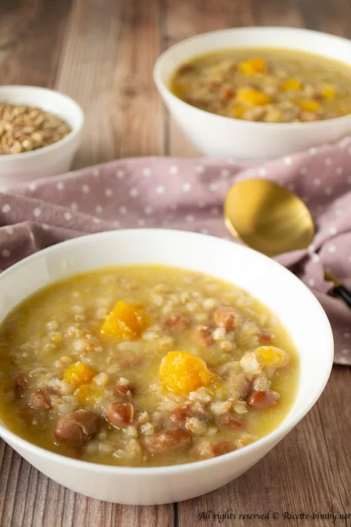 Zuppa di farro alla contadina bimby
