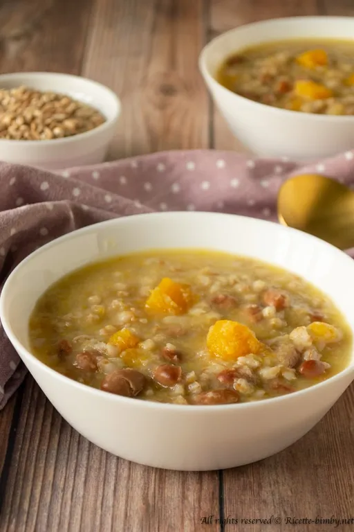 Zuppa di farro alla contadina bimby