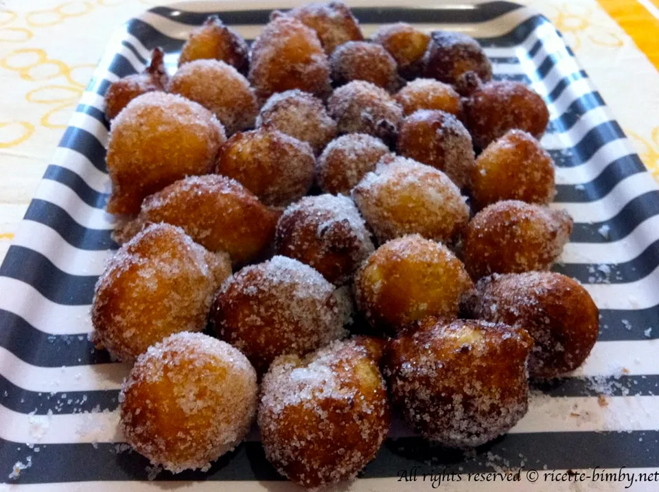 Castagnole con il Bimby