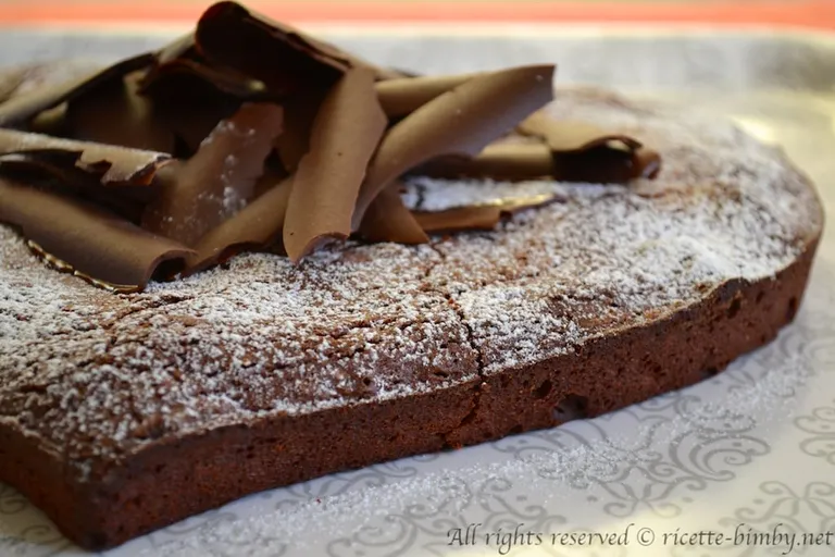 Torta al cioccolato friabile Bimby